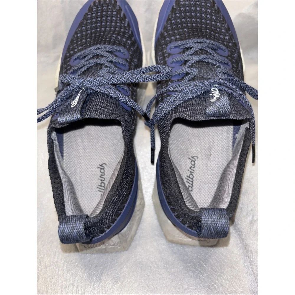 Allbirds Tree Flyer 2 Women's 7 Athletic‎ Shoes Sneakers Blue Black Swift Foam
